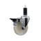 Service Caster 4'' Nylon Swivel 1-1/4'' Expanding Stem Caster with Brake SCC-EX20S414-NYS-PLB-114 - alternate 1